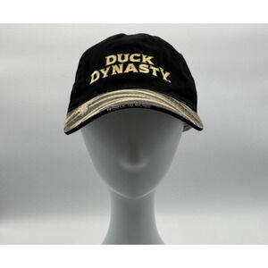 Duck Dynasty Adjustable Baseball Hunting Hat Cap Rednecks to Riches Black Camo